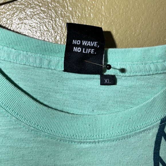 Rare Namitatu Relax Surf Style Men’s XL Light Green T-Shirt - Picture 5 of 13